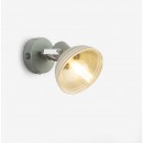 Globo 54658-1 nástěnné svítidlo Daisy 1x40W | E14 - vypínač na těle, šedá