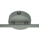 Globo 54658-2 nástěnné bodové svítidlo Daisy 2x40W | E14 - vypínač na těle, nastavitelné, šedá