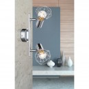 Globo 54802-2 přisazené nástěnné či stropní bodové svítidlo Xara I 2x40W | E14 - chrom