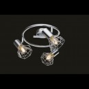 Globo 54802-3 přisazené stropní svítidlo lustr Xara I 3x40W | E14 - chrom
