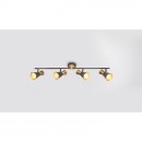 Globo 54808-4 přisazené stropní bodové svítidlo Marei 4x25W | E14 - rez, zlatá