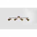 Globo 54808-4 přisazené stropní bodové svítidlo Marei 4x25W | E14 - rez, zlatá