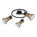 Globo 54814-3 stropní bodové svítidlo Purra 3x40W | E14