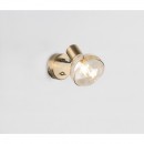 Globo 54922-1 nástěnné svítidlo Donto 1x40W | E14 - zlatá