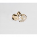 Globo 54922-1 nástěnné svítidlo Donto 1x40W | E14 - zlatá