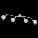 Globo 54987-4 přisazené stropní bodové svítidlo California 4x40W | E14 - matný nikl