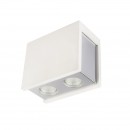 Globo 55010-2D přisazené stropní svítidlo Christine 2x25W | GU10 - bílá, chrom