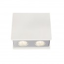 Globo 55010-2D přisazené stropní svítidlo Christine 2x25W | GU10 - bílá, chrom