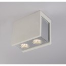 Globo 55010-2D přisazené stropní svítidlo Christine 2x25W | GU10 - bílá, chrom