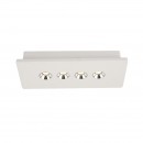 Globo 55010-4 LED zápustné stropní svítidlo Christine 1x14,7W | 760lm | 3000K - bílá