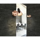 Globo 56117-1 LED nástěnné svítidlo Tobi 1x4W | 250lm | 3000K - měď, černá