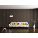 Globo 58227C stojací svítidlo Newcastle 1x40W | E27 - nastavitelná výška, měď