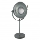 Globo 58287T stolní svítidlo Xirena 1x40W | E27 - šedá, chrom, kabelový spínač