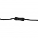 Globo 58287T stolní svítidlo Xirena 1x40W | E27 - šedá, chrom, kabelový spínač