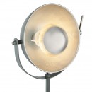 Globo 58287T stolní svítidlo Xirena 1x40W | E27 - šedá, chrom, kabelový spínač