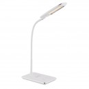 Globo 58298 LED stolní svítidlo Hekla 1x5W | 250lm | 3000-6000K - bezdrátová nabíječka, USB nabíjecí kabel, dotykový stmívač, ohebné rameno, bílá