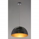 Globo 58323HS závěsné stropní svítidlo Sandra 1x60W | E27 - černá, zlatá