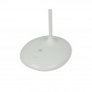 Globo 58347W LED stolní svítidlo Stannis 1x3W | 11-164lm | 4000K - ohebné rameno, větrák, dotykový stmívač, dotykový vypínač, USB, bílá