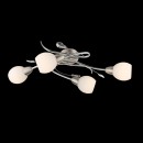 Globo 60209-4 přisazené stropní svítidlo Lilly 4x40W | E14 - chrom, matný nikl, opál