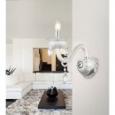 Globo 64118-1W nástěnné svítidlo Teejay 1x40W | E14 - chrom
