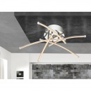 Globo 67085-20 LED přisazené stropní svítidlo Shanghai 1x20W | 1035lm | 3000K - chrom, bílá
