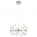 Globo 67823-30H LED závěsné stropní svítidlo Wave 1x30W | 2100lm | 3000K - opál, matný nikl
