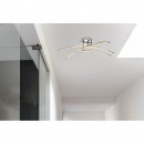Globo 67828-36 LED přisazené stropní svítidlo Barna 1x35W | 1780lm | 3000K - chrom