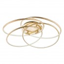 Globo 67828-60G LED přisazené stropní svítidlo Barna 1x60W | 4200lm | 3000-6000K - stmívatelné, dálkové ovládání, zlatá