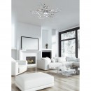 Globo 68546-5 přisazené stropní svítidlo Flash 5x40W | E14 - chrom