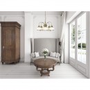 Globo 6900-5 závěsné stropní svítidlo Nostalgika 5x40W | E14 - mosaz, opál
