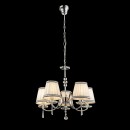 Globo 69032-5 závěsné stropní svítidlo Valle 5x40W | E14 - chrom, bílá