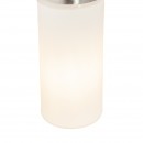 Globo 7816 venkovní nástěnná lampa Space 2x40W | E14 | IP44 - matný nikl, opál