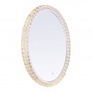 Globo 84030 LED zrcadlo Zella 1x40W | 1080lm | 3000K-4000K-6000K - 3 fázové stmívání, fixace barev, dotykový stmívač, chrom