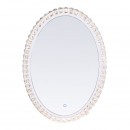 Globo 84030 LED zrcadlo Zella 1x40W | 1080lm | 3000K-4000K-6000K - 3 fázové stmívání, fixace barev, dotykový stmívač, chrom