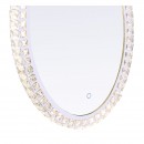 Globo 84030 LED zrcadlo Zella 1x40W | 1080lm | 3000K-4000K-6000K - 3 fázové stmívání, fixace barev, dotykový stmívač, chrom