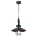 Globo 15019 závěsné stropní svítidlo Jaden 1x60W | E27 | IP44 - černá