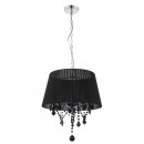 Globo 15028-3 závěsné stropní svítidlo Lani 3x40W | E14 - černá