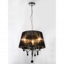Globo 15028-3 závěsné stropní svítidlo Lani 3x40W | E14 - černá