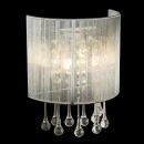 Globo 15094W LED nástěnné svítidlo Sierra 2x3W | G9 LED | 560lm | 3000K - stříbrná