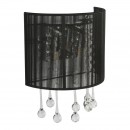Globo 15095W LED nástěnné svítidlo Sierra 2x3W | G9 LED | 560lm | 3000K - černá