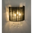 Globo 15095W LED nástěnné svítidlo Sierra 2x3W | G9 LED | 560lm | 3000K - černá