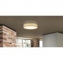 Globo 15185D4 LED stropní svítidlo Paco 1x60W | 2800lm | 3000K-6000K - stmívatelné, fixace barev, dálkový ovladač, šedá