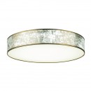 Globo 15187D4 LED stropní svítidlo Amy 1x60W | 2800lm | 3000K-6000K - stmívatelné, dálkový ovladač, fixace barev, zlatá
