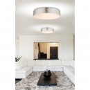 Globo 15188D2 LED stropní svítidlo Amy 1x24W | 1120lm | 3000K - stříbrná, bílá