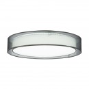 Globo 15190D4 LED stropní svítidlo Theo 1x60W | 2800lm | 3000K-6000K - dálkový ovladač, fixace barev, stmívatelné, noční osvětlení, šedá