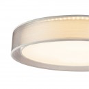 Globo 15190D4 LED stropní svítidlo Theo 1x60W | 2800lm | 3000K-6000K - dálkový ovladač, fixace barev, stmívatelné, noční osvětlení, šedá