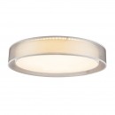Globo 15190D4 LED stropní svítidlo Theo 1x60W | 2800lm | 3000K-6000K - dálkový ovladač, fixace barev, stmívatelné, noční osvětlení, šedá