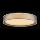 Globo 15190D4 LED stropní svítidlo Theo 1x60W | 2800lm | 3000K-6000K - dálkový ovladač, fixace barev, stmívatelné, noční osvětlení, šedá
