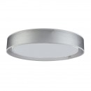 Globo 15190D4 LED stropní svítidlo Theo 1x60W | 2800lm | 3000K-6000K - dálkový ovladač, fixace barev, stmívatelné, noční osvětlení, šedá