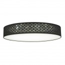 Globo 15229D5 LED stropní svítidlo Clarke 1x80W | 300-4100lm | 3000-6400K - stmívatelné, fixace barev, dálkový ovladač, černá, matný nikl, zlatá